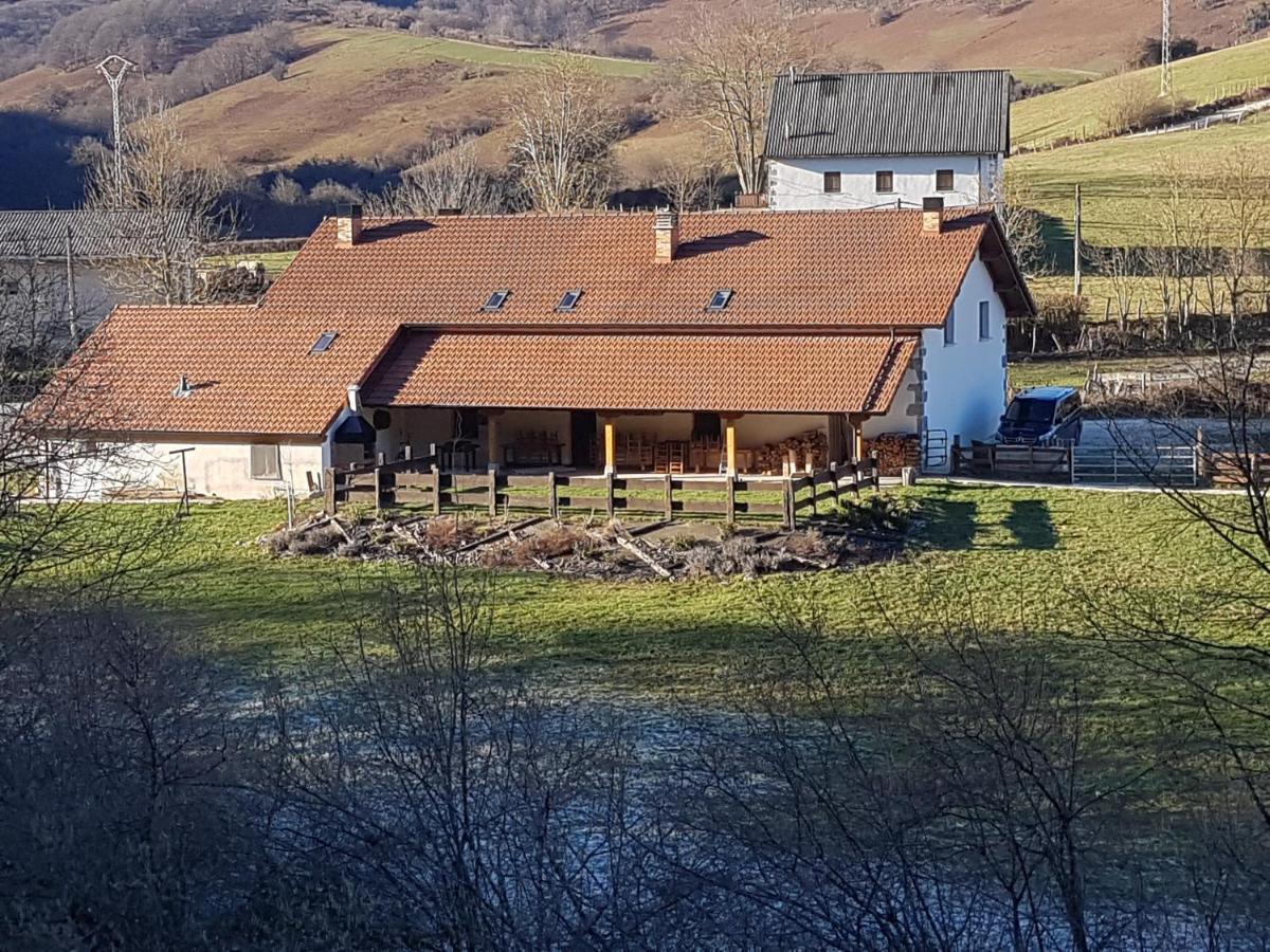 Hostal Rural Iratiko Urkixokoa Orbaiceta Dış mekan fotoğraf