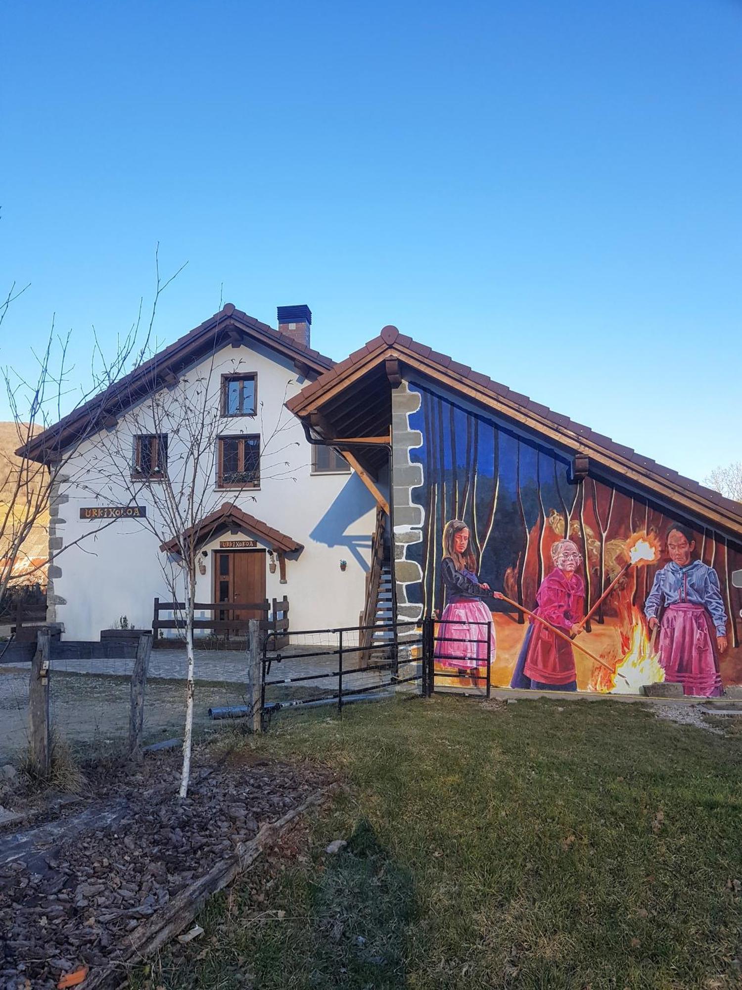 Hostal Rural Iratiko Urkixokoa Orbaiceta Dış mekan fotoğraf